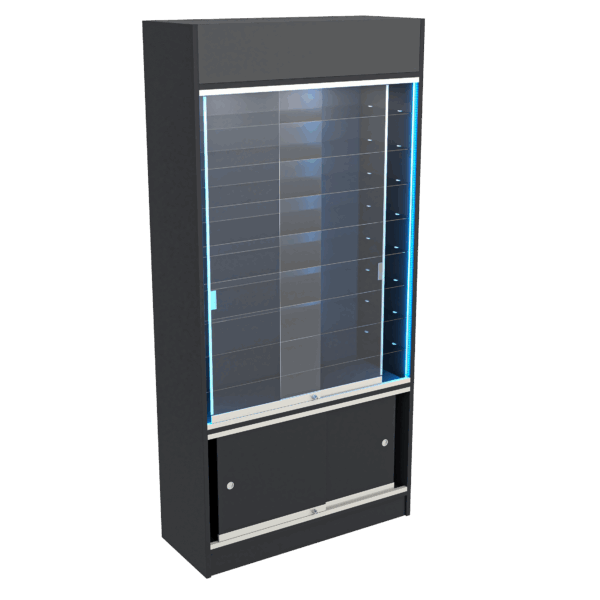SHOW CASE GLASS DISPLAY 2100mm