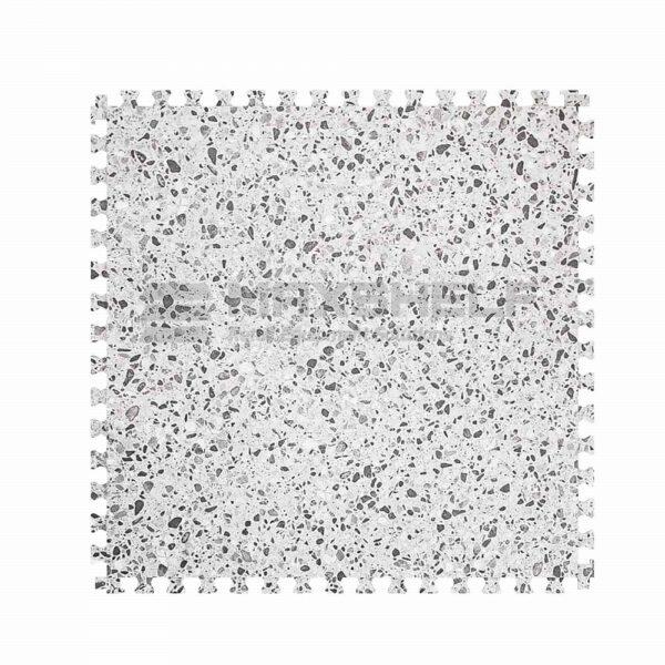 VMAX Click Puzzle Flooring Terazzo Grey 630 X 630