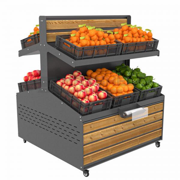 Sls 2 Tier Fruit & Veg Gondola