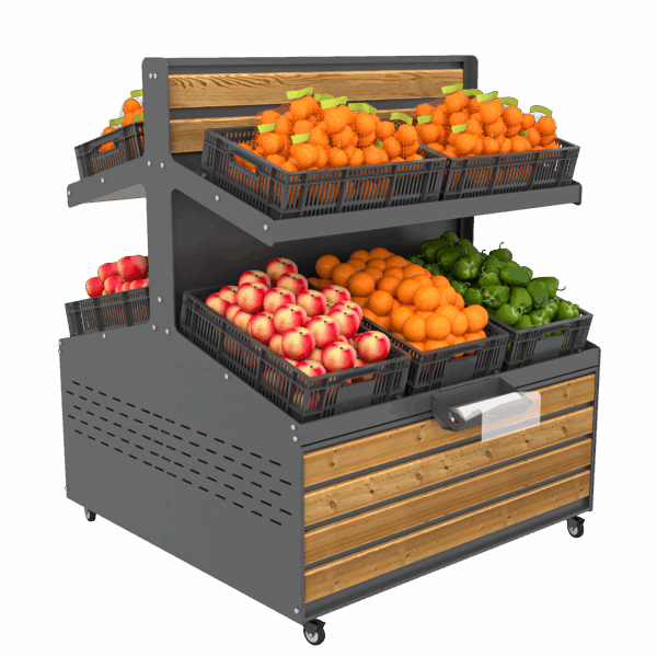 Sls 2 Tier Fruit & Veg Gondola