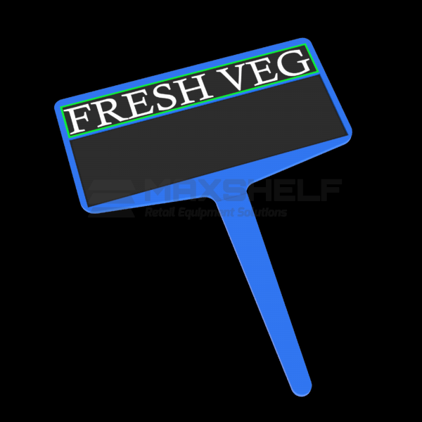 CHALKBOARD SPIKE FRESH VEG 210mm x 111mm