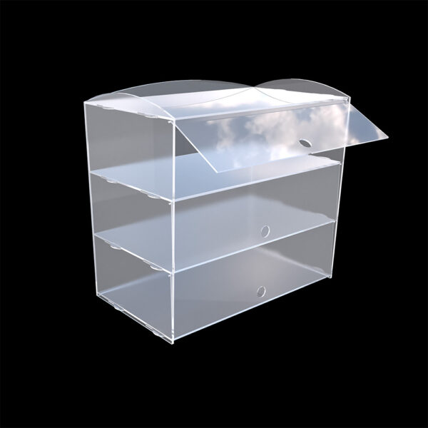 PREMIUM ACRYLIC DISPLAY CASE 3 TIER