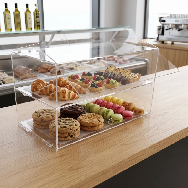 PREMIUM ACRYLIC DISPLAY CASE 2 TIER