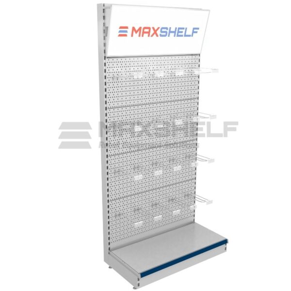 Pegboard Unit With Led Canopy