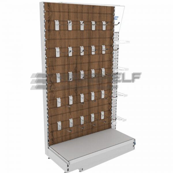 Wooden Slatwall Unit