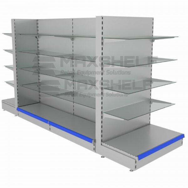 Unit With Glass Shelves