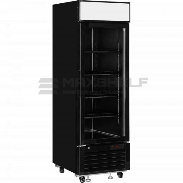 Single Glass Door Black Display Freezer LGF2500