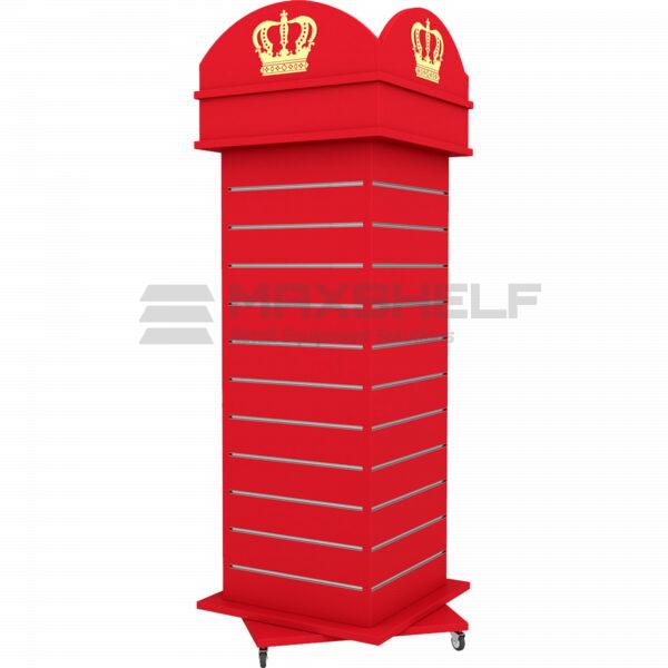 Red London Telephone Box Slatwall Display