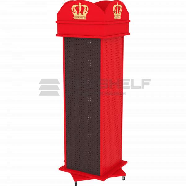 Red London Telephone Box Magnetic Pegboard Display