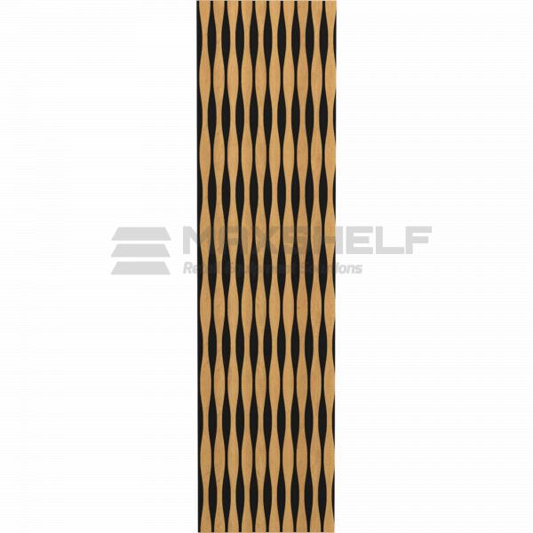 Acoustic Wave 1 Wall Panel – Oak Pomelo (600mm × 2400mm)
