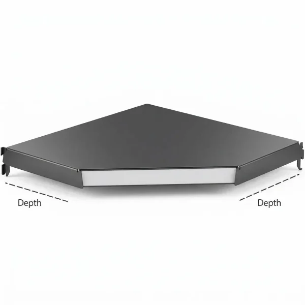 Internal Corner Shelving 90 degree
