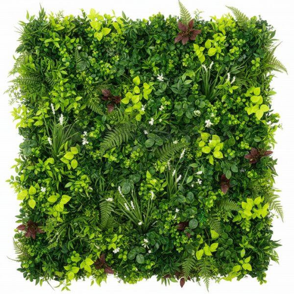 Premium Artificial Foliage Plants Green Wall Panel 1m x 1m