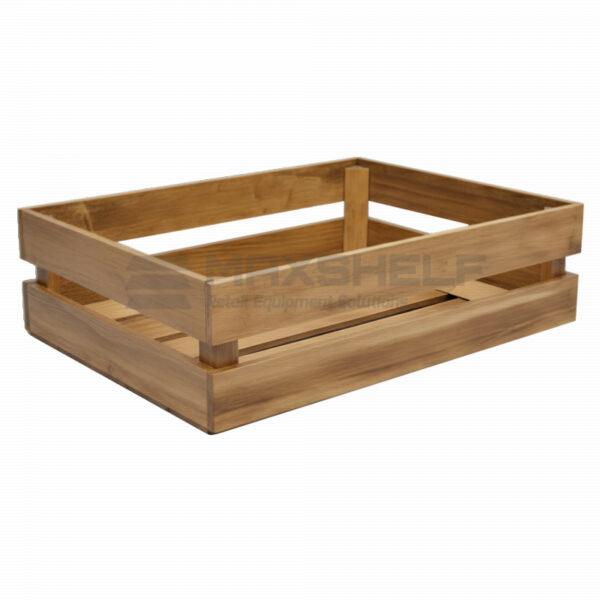 Wooden Display Crate 500 x 300 x 155mm – Retail & Farm Shop Merchandising