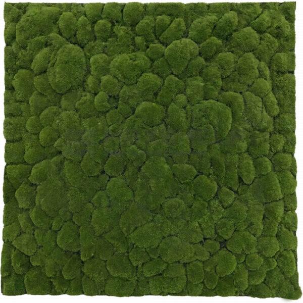 Dense Leafy Dark Green Artificial Wall Panel 100x100cm | Flat Foliage Tile