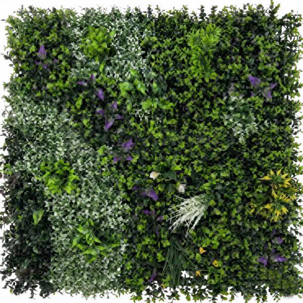 Tropical Large Leaf Artificial Plant Wall Panel 100x100cm | Bold Greenery