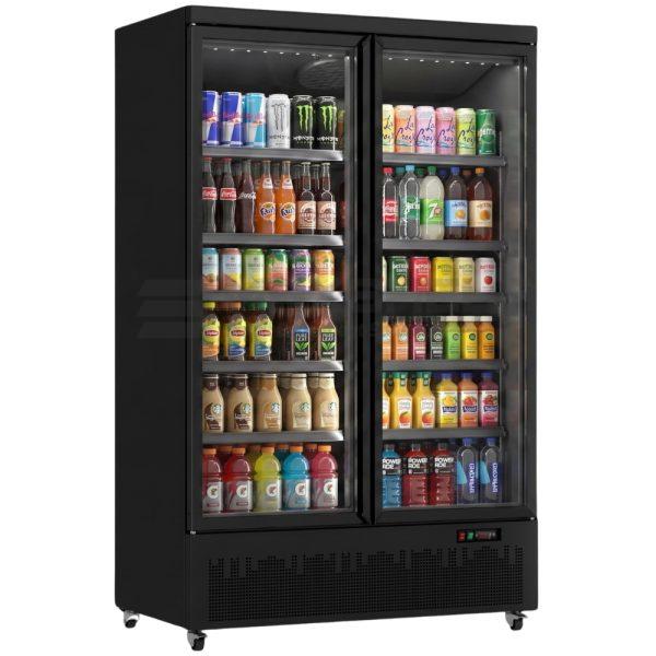 VMAX Double Door Upright Bootle Cooler Display Fridge – Commercial Chiller