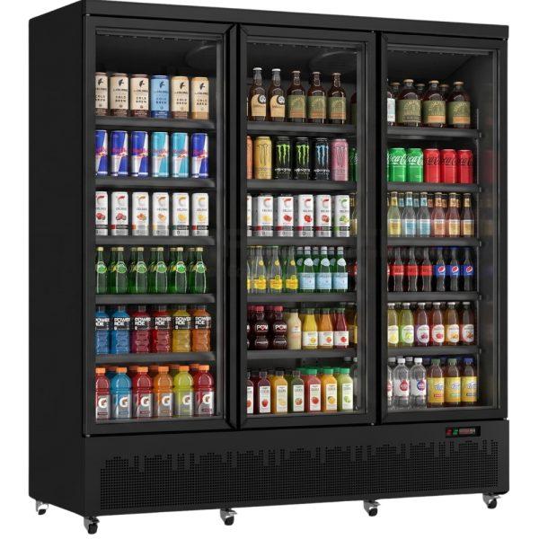 VMAX Triple Door Upright Bootle Cooler Display Fridge – Commercial Chiller