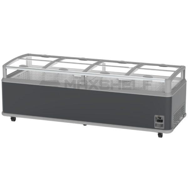 VMAX Triple Door Chest Freezer – Island Display Freezer