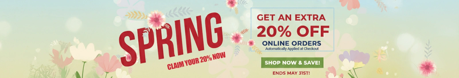 spring sale 2026