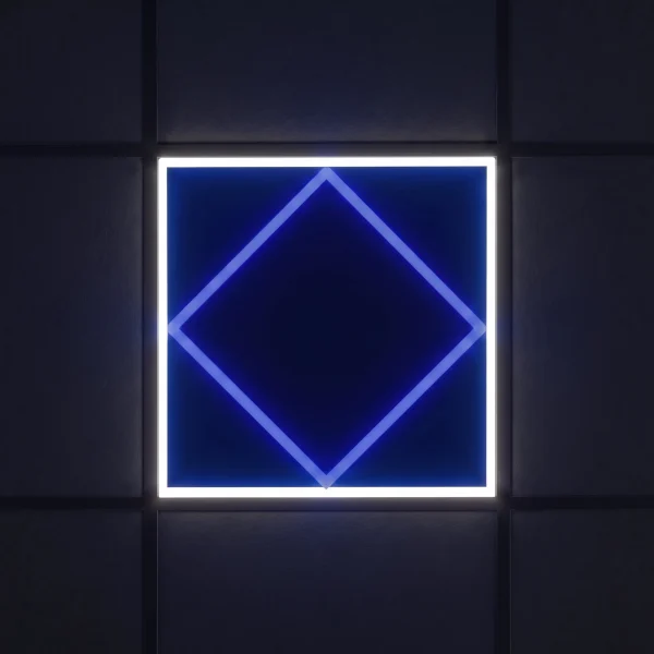 LED Panel Light with Blue Diamond Frame | 595x595mm | 64W | 2 Year Warranty