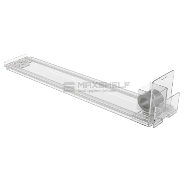 18mm wide Vape Shelf Pusher System | Spring-Loaded | Clear | TG Shelving | 280mm or 350mm