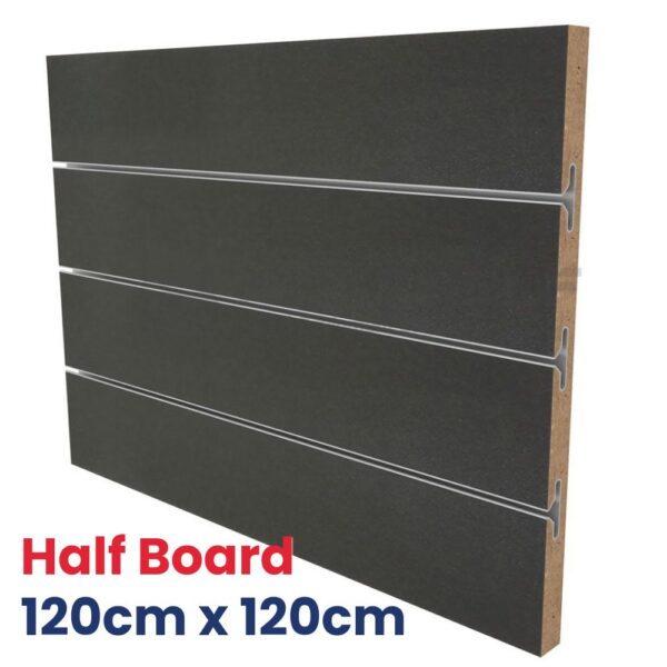 Slat Panel Graphite Grey Double Sided VMAX 120cm x 120cm