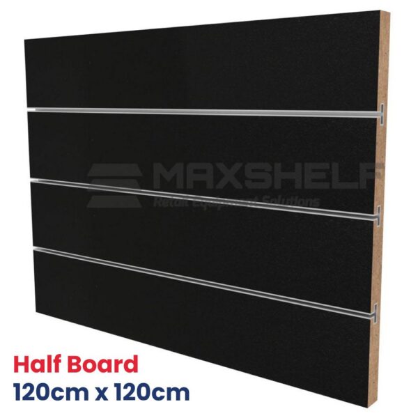 Slat Panel Black Double Sided VMAX 120cm x 120cm