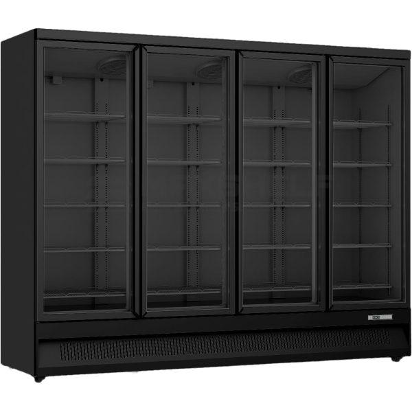 VMAX 4 Door Upright Glass Door Display Freezer – Plug-In
