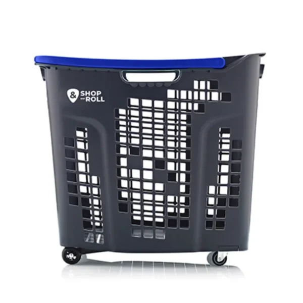 PLASTIC LOOP BASKET 80L - Blue