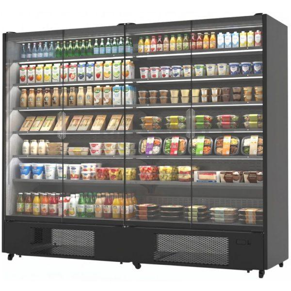 VMAX 4 Door Upright Tall Display Fridge