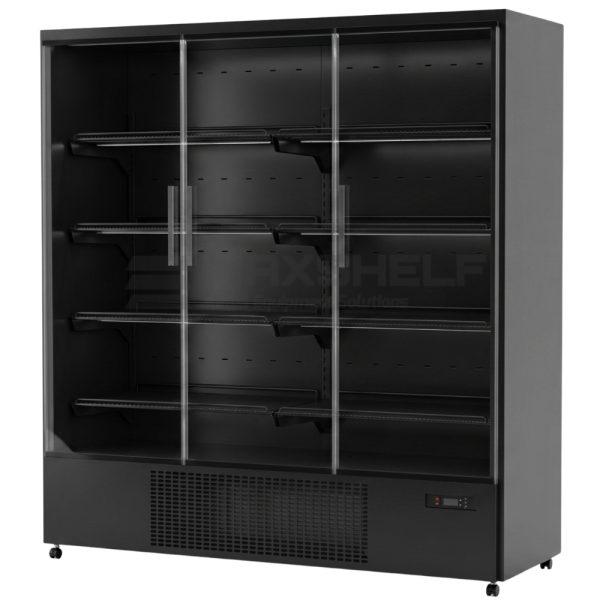 VMAX Triple Door Upright Tall Display Fridge
