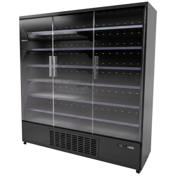 VMAX Triple Door Upright Tall Display Fridge