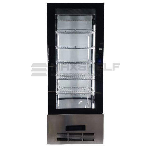 Commercial Upright Chilled Display Case 5 Shelves