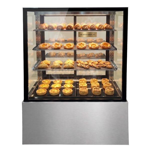Standing Hot Food Display Warmer 3 Shelves W1200mm