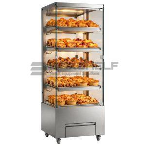 Heated Display Showcase Cabinet 4 Shelves