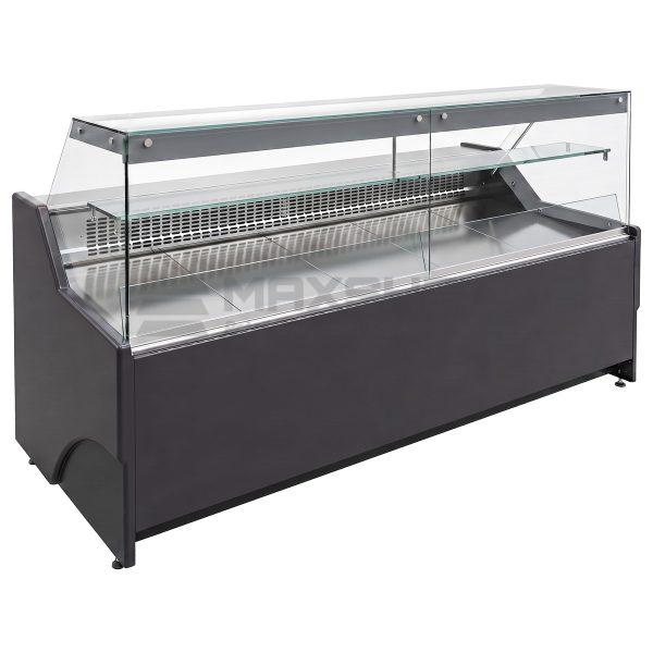 1.3m Serve Over Counter – Flat Glass Deli & Meat Display Chiller