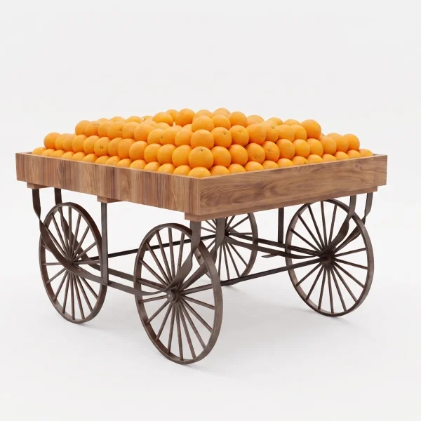 4 Tier Decorative Horse Carriage Stand