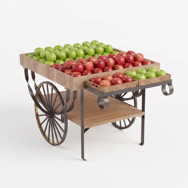 2 Tier Decorative Horse Carriage Stand