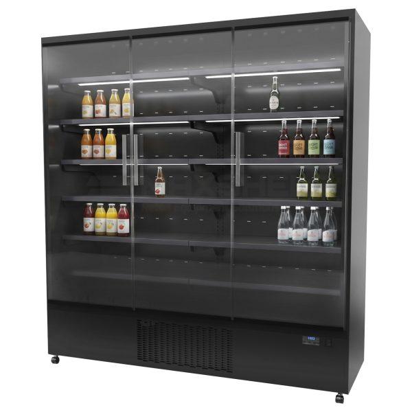 VMAX Triple Door Upright Tall Display Fridge