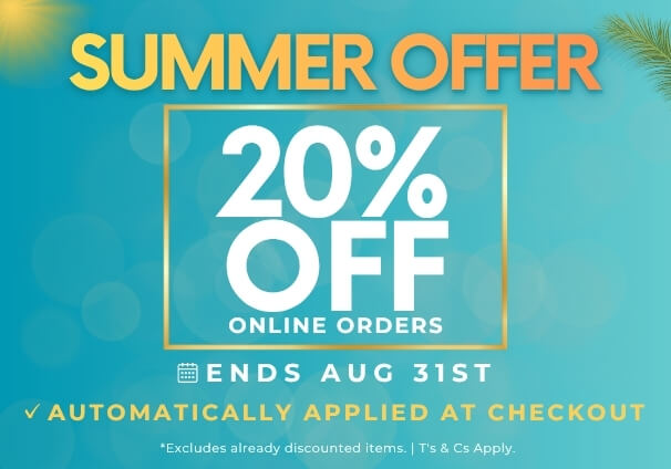 Summer Offer 20% OFF