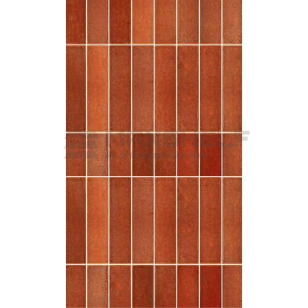 Red Mineral Core Wall Panel Tile