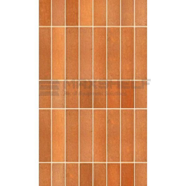 Orange Mineral Core Wall Panel Tile