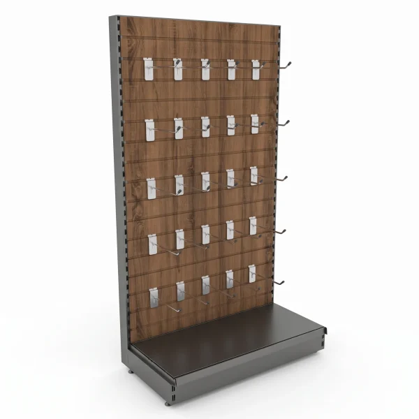 Wooden Slatwall Unit