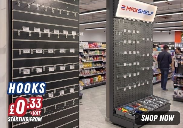 Slatwall Hooks & Shelving Hooks