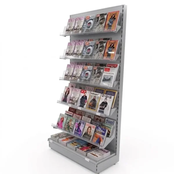 Acrylic Magazine Shelving Tier